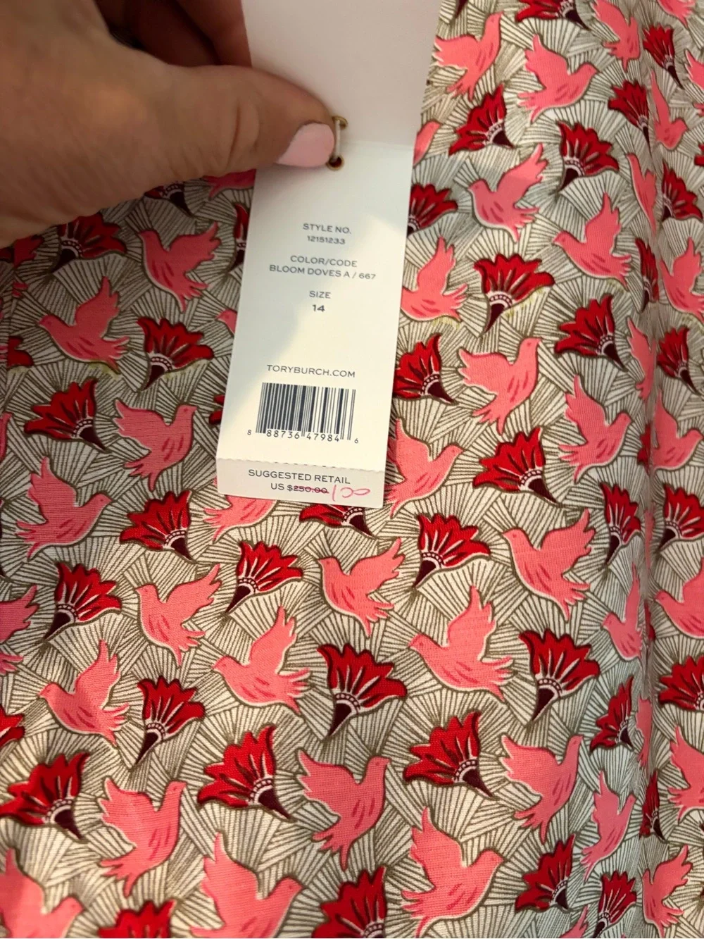 Tory Burch new tags